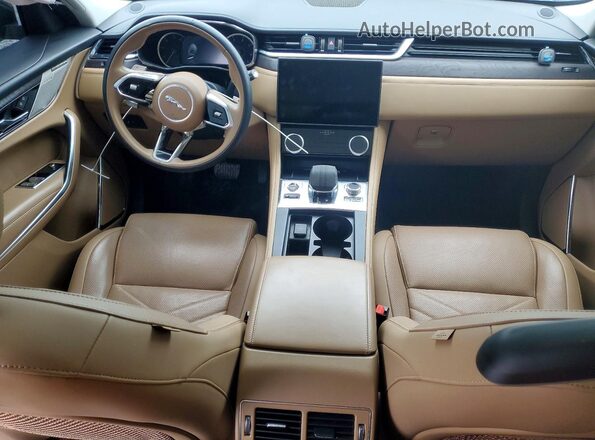 SADCJ2EX8PA711689 2023 JAGUAR F-PACE Белый Вид панели приборов