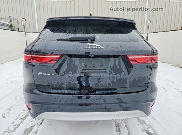 SADCJ2EX9MA682313 2021 JAGUAR F-PACE Black Вид ззаду