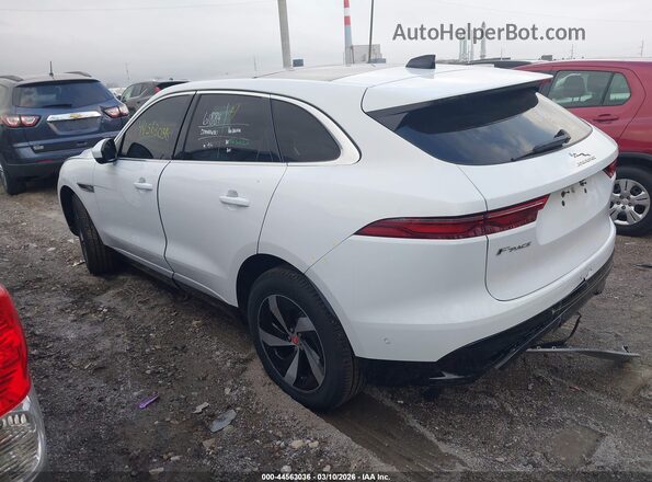 SADCJ2EXXMA687570 2021 JAGUAR F-PACE Белый Задняя левая четверть