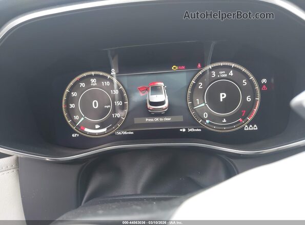 SADCJ2EXXMA687570 2021 JAGUAR F-PACE Белый Вид задних сидений