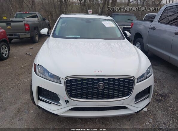 SADCJ2EXXMA687570 2021 JAGUAR F-PACE Белый Вид щитка приборов
