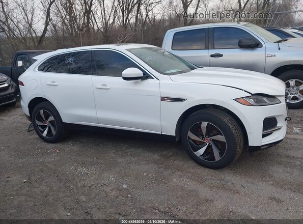 SADCJ2EXXMA687570 2021 JAGUAR F-PACE Белый Вид задней части салона