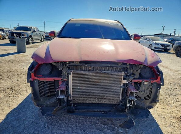SADCJ2FN4JA298254 2018 JAGUAR F-PACE Красный Вид спереди