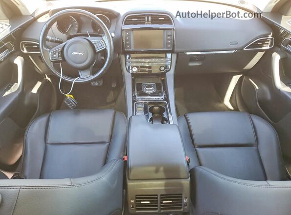 SADCJ2FN8JA294434 2018 JAGUAR F-PACE Black Vista del salpicadero