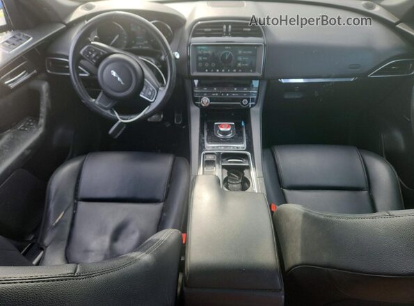 SADCJ2FX5KA605210 2019 JAGUAR F-PACE White Vista del salpicadero