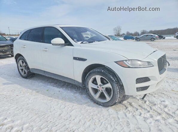SADCJ2FX5KA605210 2019 JAGUAR F-PACE White Delantero derecho