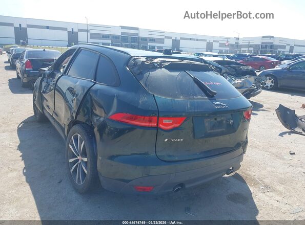 SADCJ2FX6JA250630 2018 JAGUAR F-PACE Зеленый Задняя левая четверть