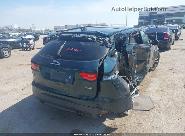 SADCJ2FX6JA250630 2018 JAGUAR F-PACE Зеленый Задняя правая четверть