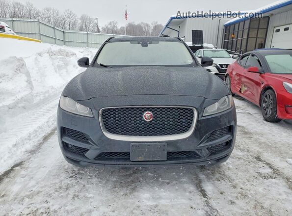 SADCJ2FX6JA290450 2018 JAGUAR F-PACE Черный Вид спереди