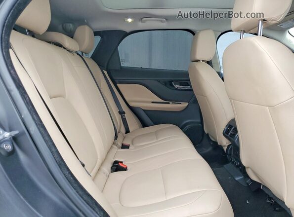 SADCJ2FX6JA290450 2018 JAGUAR F-PACE Черный Вид задней части салона