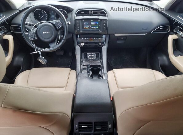 SADCJ2FX6JA290450 2018 JAGUAR F-PACE Черный Вид панели приборов