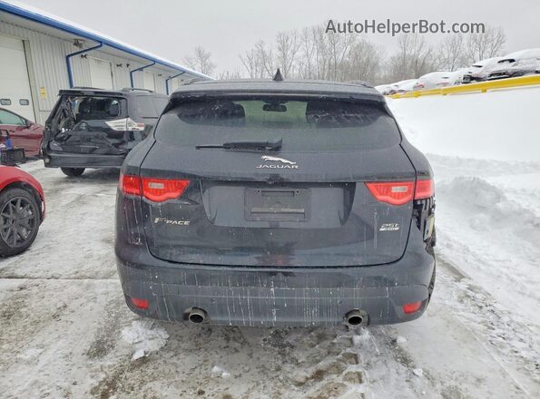SADCJ2FX6JA290450 2018 JAGUAR F-PACE Черный Вид сзади
