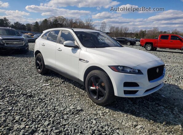 SADCJ2FX6JA324936 2018 JAGUAR F-PACE White Դիմացի տեսք