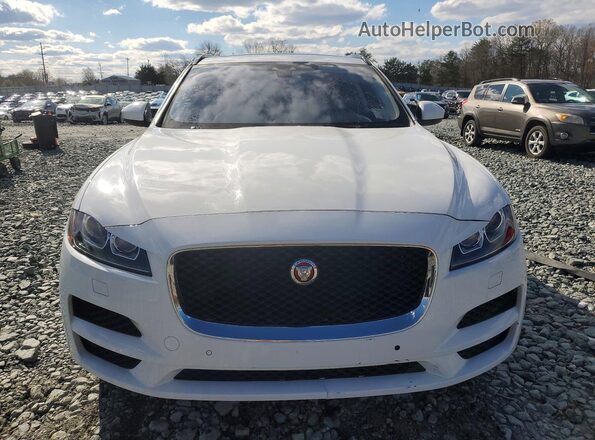SADCJ2FX6JA324936 2018 JAGUAR F-PACE White Հետևի տեսք