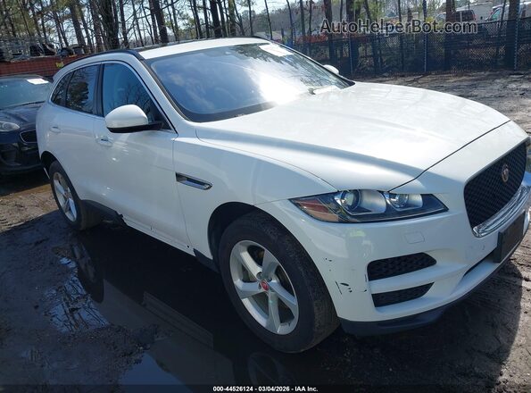 SADCJ2FX9KA366745 2019 JAGUAR F-PACE White Delantero derecho