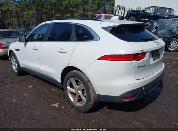 SADCJ2FX9KA366745 2019 JAGUAR F-PACE White Trasero izquierdo