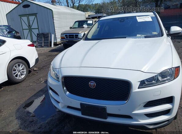 SADCJ2FX9KA366745 2019 JAGUAR F-PACE White Vista del cuadro de instrumentos