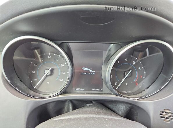 SADCJ2GX3JA235937 2018 JAGUAR F-PACE Угольный Вид щитка приборов