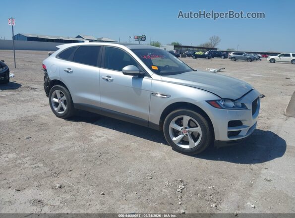 SADCJ2GX5JA236507 2018 JAGUAR F-PACE Серый Передняя правая четверть