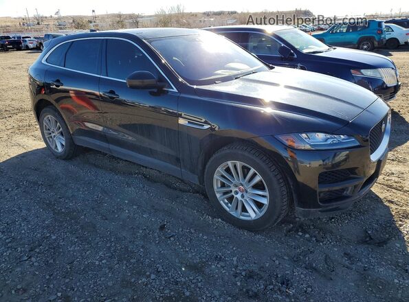 SADCK2BN8HA492525 2017 JAGUAR F-PACE Черный Передняя правая четверть