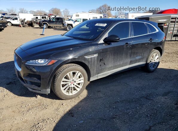 SADCK2BN8HA492525 2017 JAGUAR F-PACE Черный Передняя левая четверть