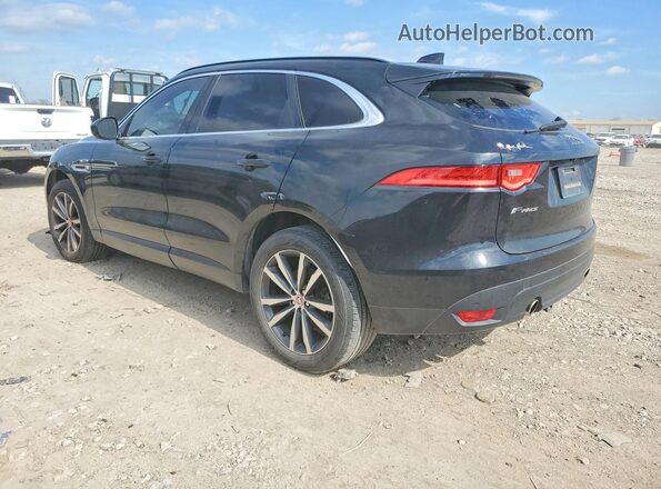 SADCK2BV2HA894931 2017 JAGUAR F-PACE Black Հետևի ձախ