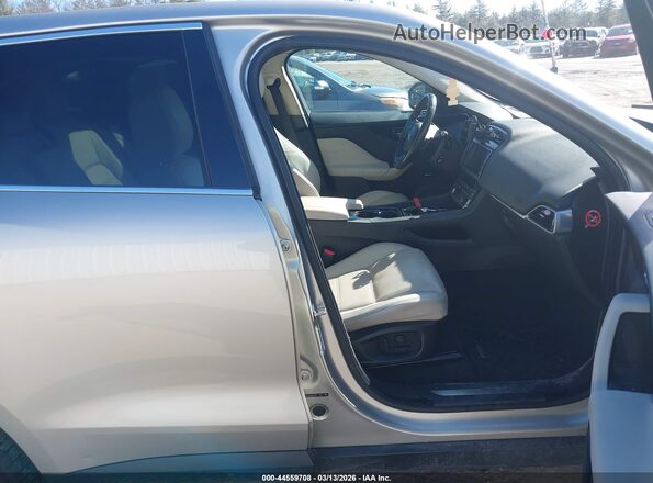 SADCK2BV9HA886342 2017 JAGUAR F-PACE Silver Vista interior delantera