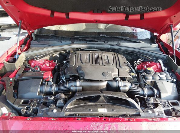 SADCK2BVXHA066657 2017 JAGUAR F-PACE Red უკანა ხედი