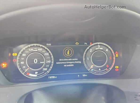 SADCK2FN5KA605736 2019 JAGUAR F-PACE Blue ხელსაწყოთა პანელის ხედი