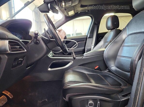SADCK2FN5KA605736 2019 JAGUAR F-PACE Blue წინა სალონის ხედი