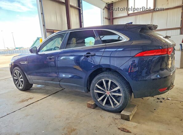 SADCK2FN5KA605736 2019 JAGUAR F-PACE Blue უკანა მარცხენა