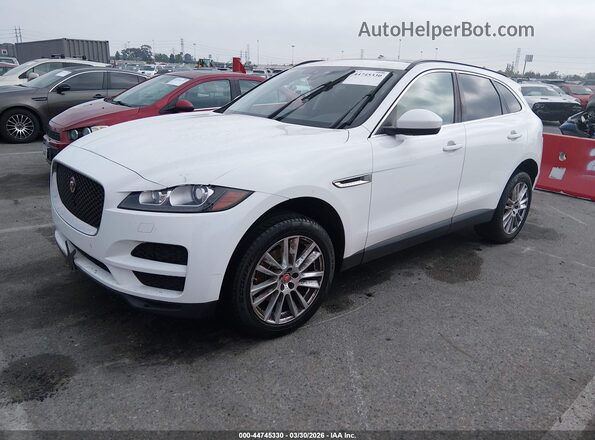 SADCK2FN9KA369298 2019 JAGUAR F-PACE White Vista tres cuartos delantera izquierda