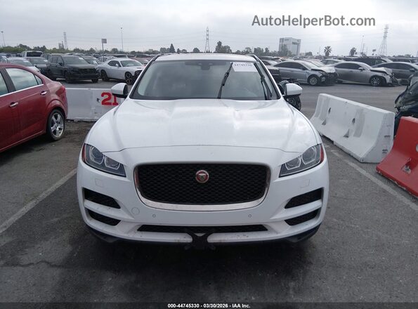 SADCK2FN9KA369298 2019 JAGUAR F-PACE White Vista del cuadro de instrumentos