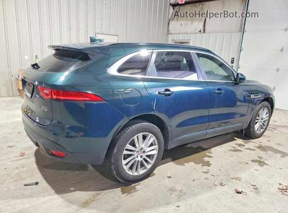 SADCK2FX1JA282012 2018 JAGUAR F-PACE Зеленый Задняя правая четверть