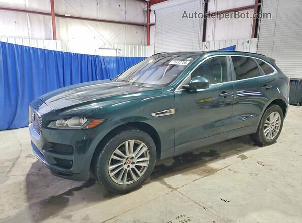 SADCK2FX1JA282012 2018 JAGUAR F-PACE Зеленый Передняя левая четверть