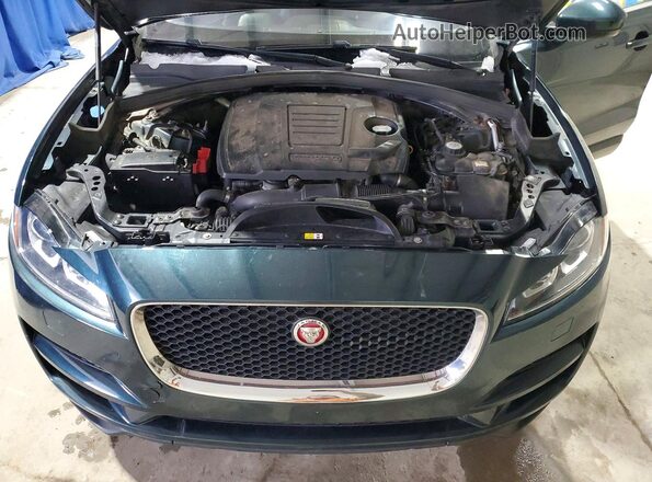 SADCK2FX1JA282012 2018 JAGUAR F-PACE Зеленый Вид подкапотного пространства