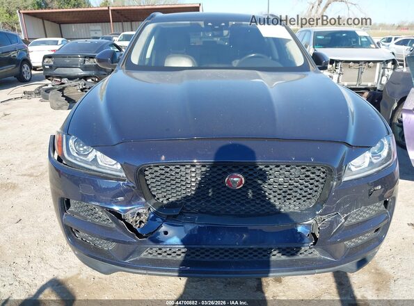 SADCK2FX1KA609980 2019 JAGUAR F-PACE Blue ხელსაწყოთა პანელის ხედი