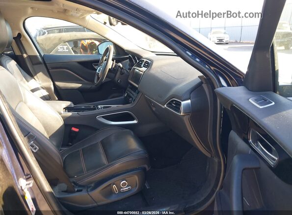 SADCK2FX1KA609980 2019 JAGUAR F-PACE Blue წინა სალონის ხედი