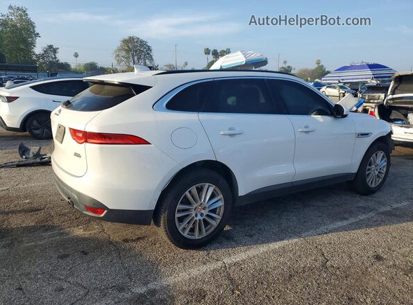 SADCK2FX4JA281310 2018 JAGUAR F-PACE Белый Задняя правая четверть