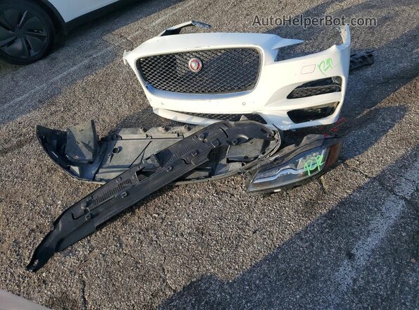 SADCK2FX4JA281310 2018 JAGUAR F-PACE Белый Вид наклейки с VIN-кодом