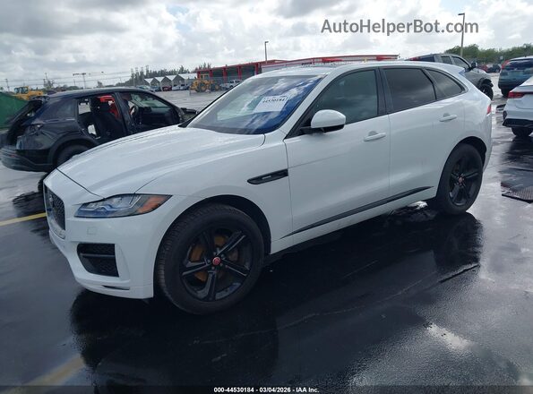SADCL2BN6HA085977 2017 JAGUAR F-PACE White Vista tres cuartos delantera izquierda