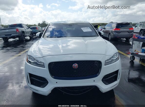 SADCL2BN6HA085977 2017 JAGUAR F-PACE White Vista del salpicadero