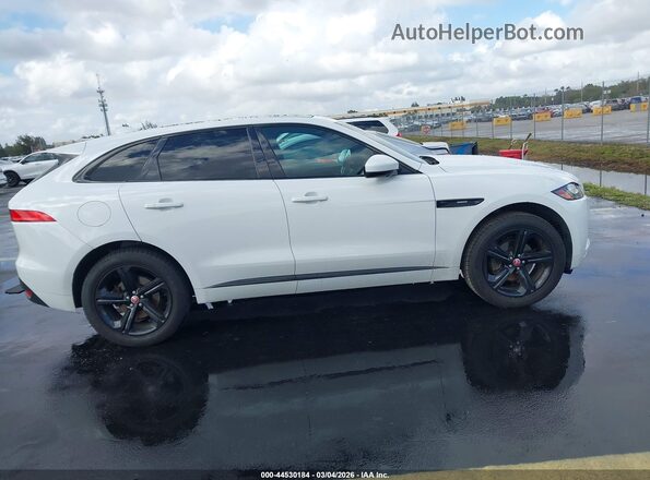 SADCL2BN6HA085977 2017 JAGUAR F-PACE White Vista del cuadro de instrumentos