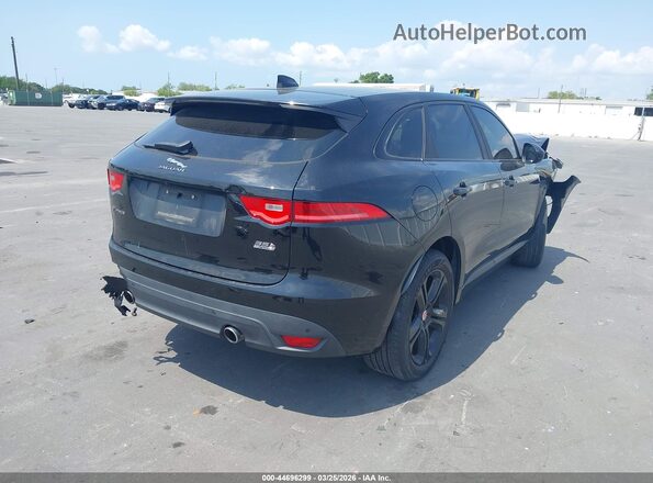 SADCL2BV9HA046980 2017 JAGUAR F-PACE Черный Задняя правая четверть