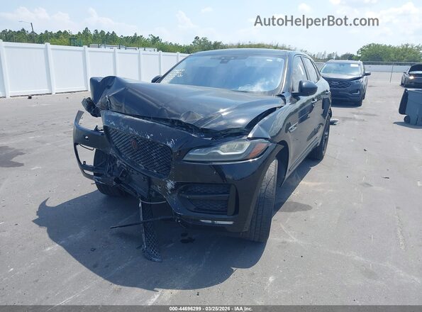 SADCL2BV9HA046980 2017 JAGUAR F-PACE Черный Передняя левая четверть