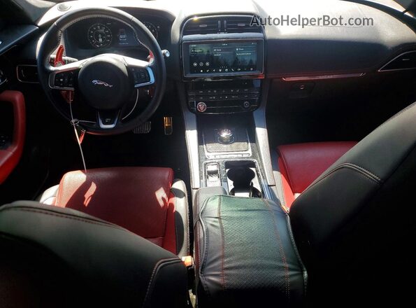 SADCL2GX4KA397815 2019 JAGUAR F-PACE Black Widok deski rozdzielczej