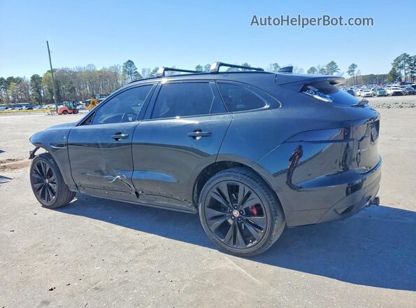 SADCL2GX4KA397815 2019 JAGUAR F-PACE Black Tył lewy