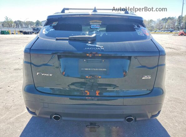 SADCL2GX4KA397815 2019 JAGUAR F-PACE Black Widok z tyłu