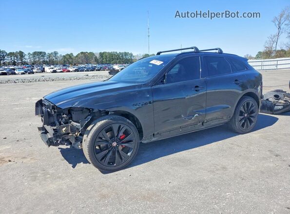SADCL2GX4KA397815 2019 JAGUAR F-PACE Black Przód lewy