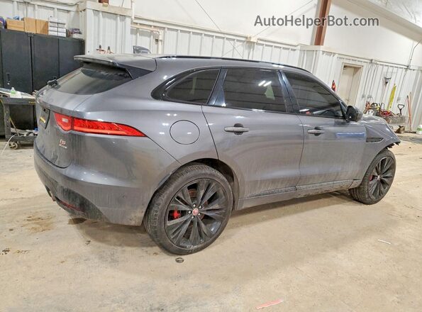 SADCM2FV1JA291186 2018 JAGUAR F-PACE Серый Задняя правая четверть
